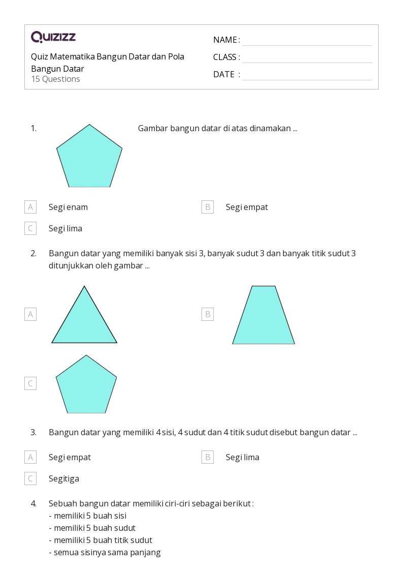 7 Rahasia Menjawab Soal UTS Matematika Kelas 5 Semester 2 Bangun Ruang dengan Cepat