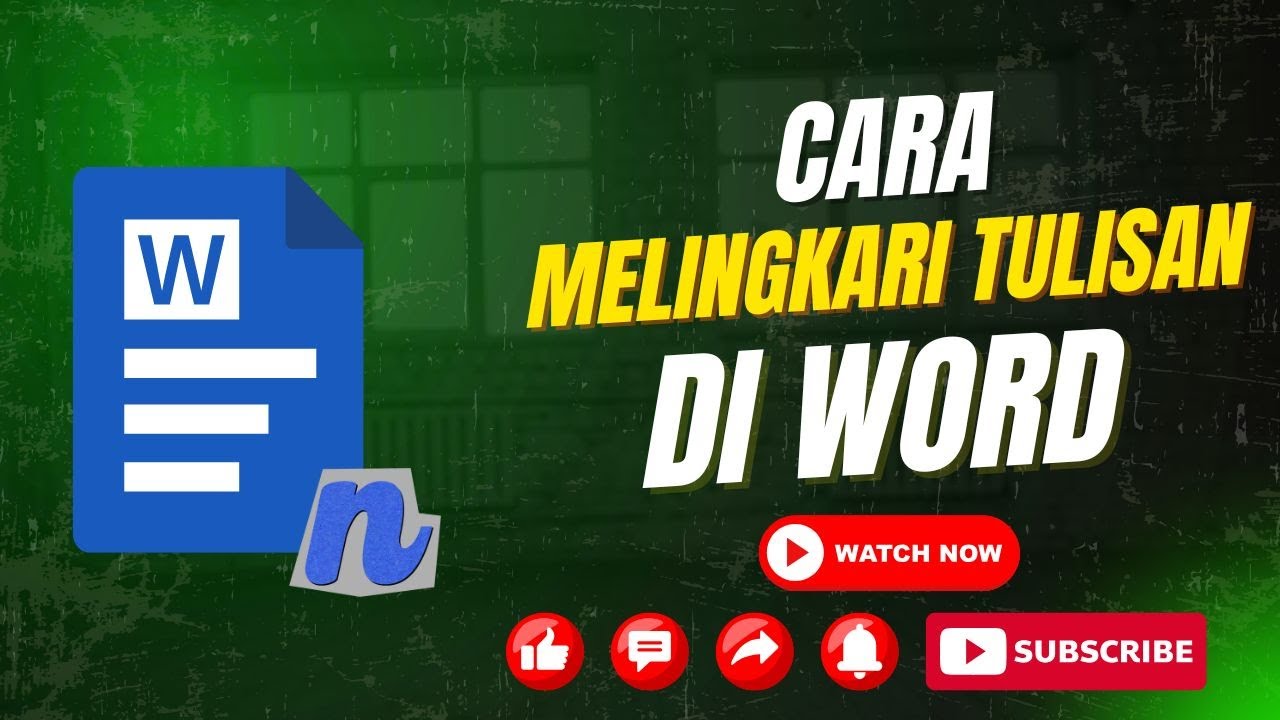 Ternyata Ini 5 Cara Melingkari Tulisan di Word yang Jarang Diketahui Banyak Orang 2026