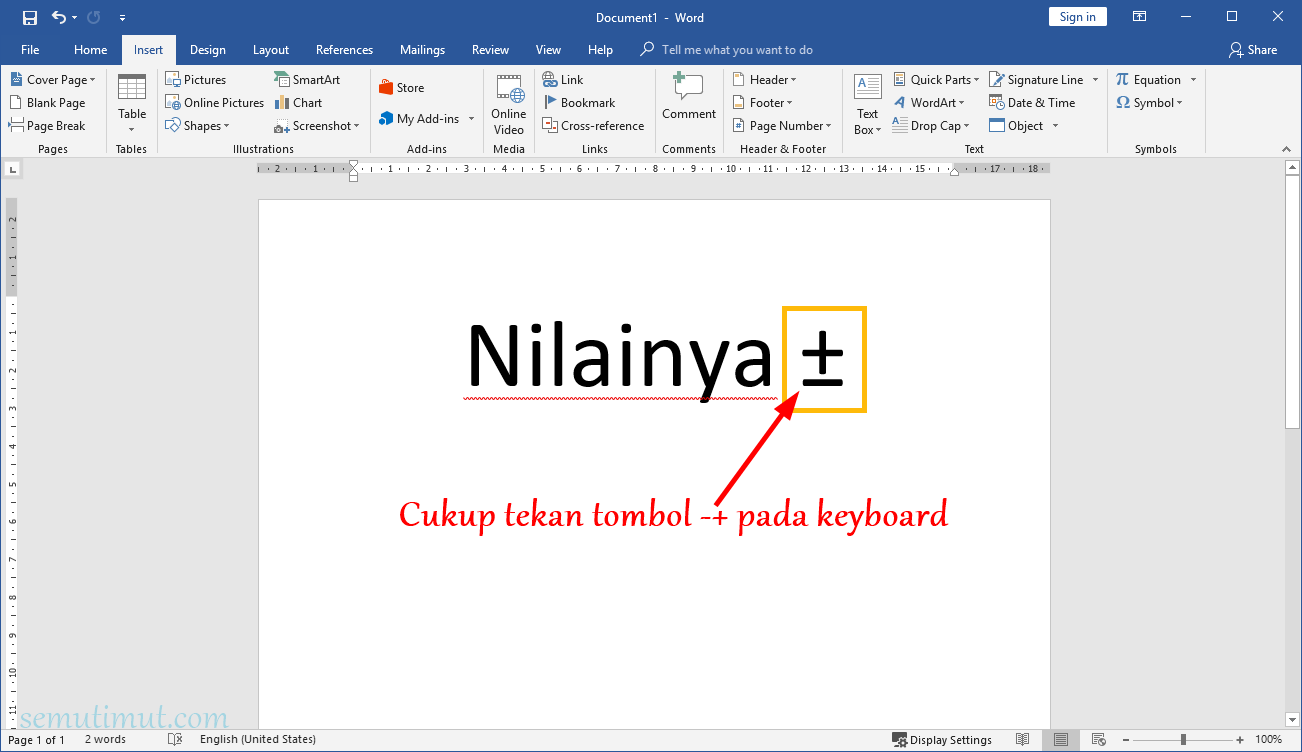 3 Cara Cepat Mengetik Kurang Lebih di Word yang Jarang Diketahui (2026)