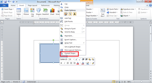 3 Langkah Mudah Cara Membuat Gambar Transparan di Word 2013, Ternyata Semudah Ini