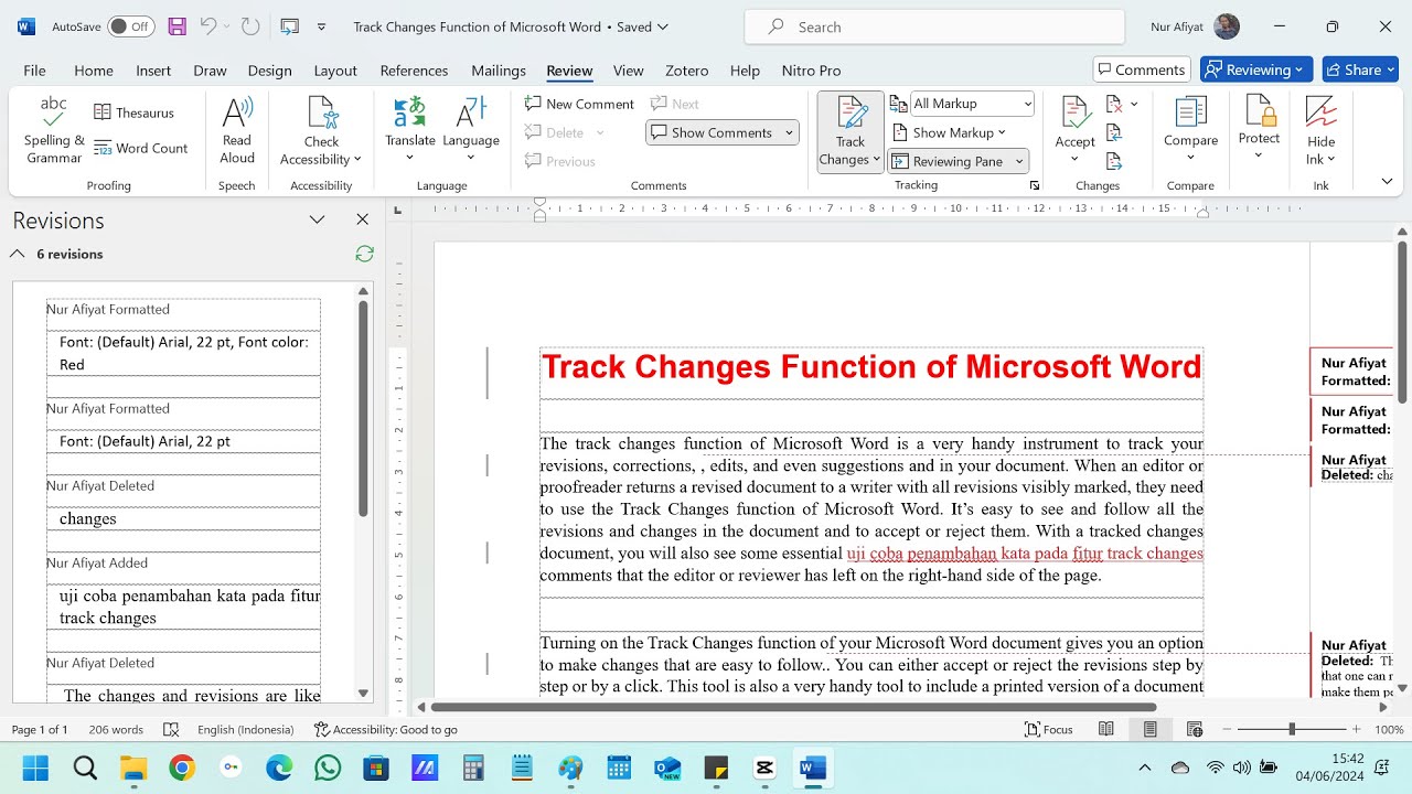 3 Trik Rahasia Cara Membuat Track Changes Word 2010 untuk Review Dokumen Efektif
