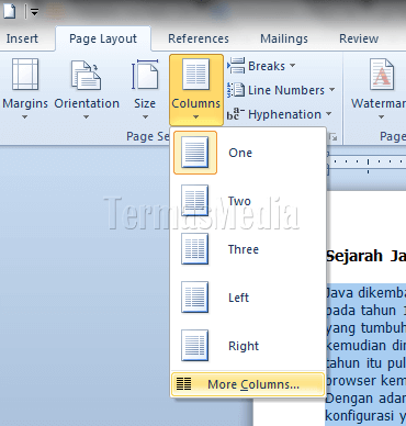 5 Langkah Ternyata Mudah Cara Membuat Kolom Koran di Microsoft Word 2010 yang Jarang Diketahui