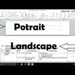 Rahasia 3 Langkah Cara Membuat Landscape di Word diantara Portrait
