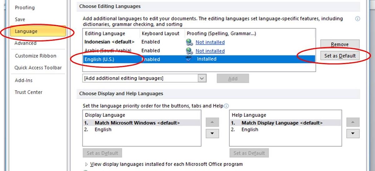 3 Cara Mudah Mengubah Bahasa di Word untuk Pengecekan Kata yang Tepat dan Akurat 3 Cara Mudah Mengubah Bahasa di Word untuk Pengecekan Kata yang Tepat dan Akurat