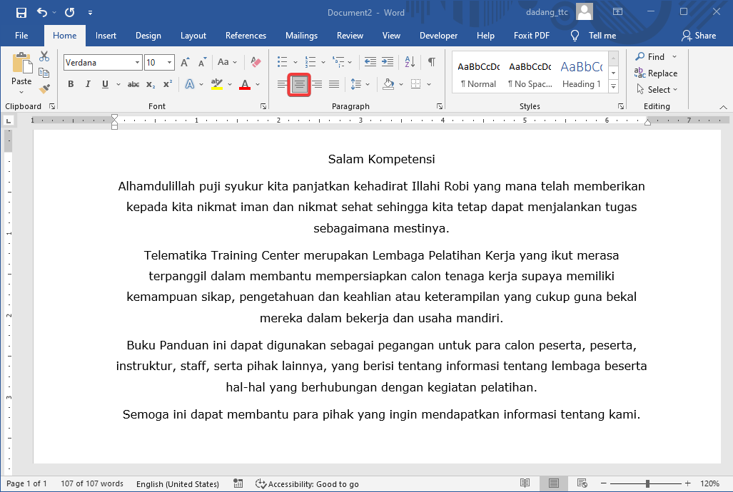 5 Cara Membuat Tulisan di Tengah Halaman Word Tanpa Ribet, Wajib Tahu 5 Cara Membuat Tulisan di Tengah Halaman Word Tanpa Ribet, Wajib Tahu
