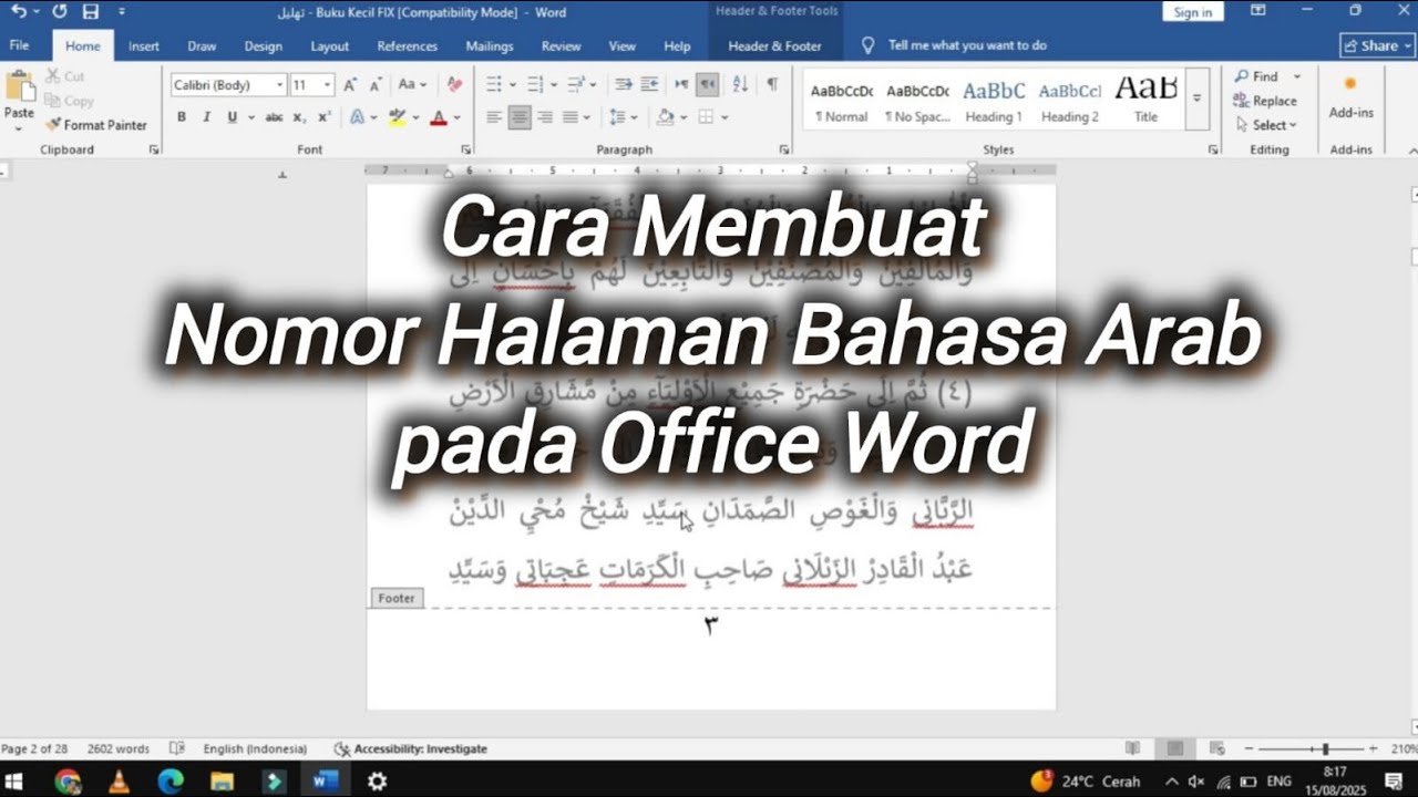 5 Cara Mengubah Bahasa Arab di Word yang Wajib Tahu Agar Tulisan Tepat dan Rapi