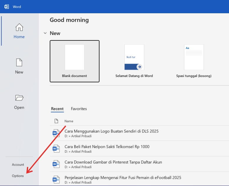 Cara Mengubah Bahasa Microsoft Word menjadi Bahasa Indonesia Cara Mengubah Bahasa Microsoft Word menjadi Bahasa Indonesia
