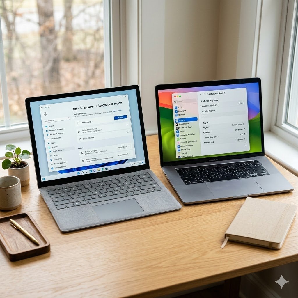 12 Cara Mengubah Bahasa di Laptop Windows MacBook 2026 12 Cara Mengubah Bahasa di Laptop Windows MacBook 2026