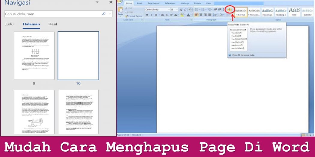 5 Cara Terbukti Menghapus Next Page di Word, Akhirnya Berhasil!