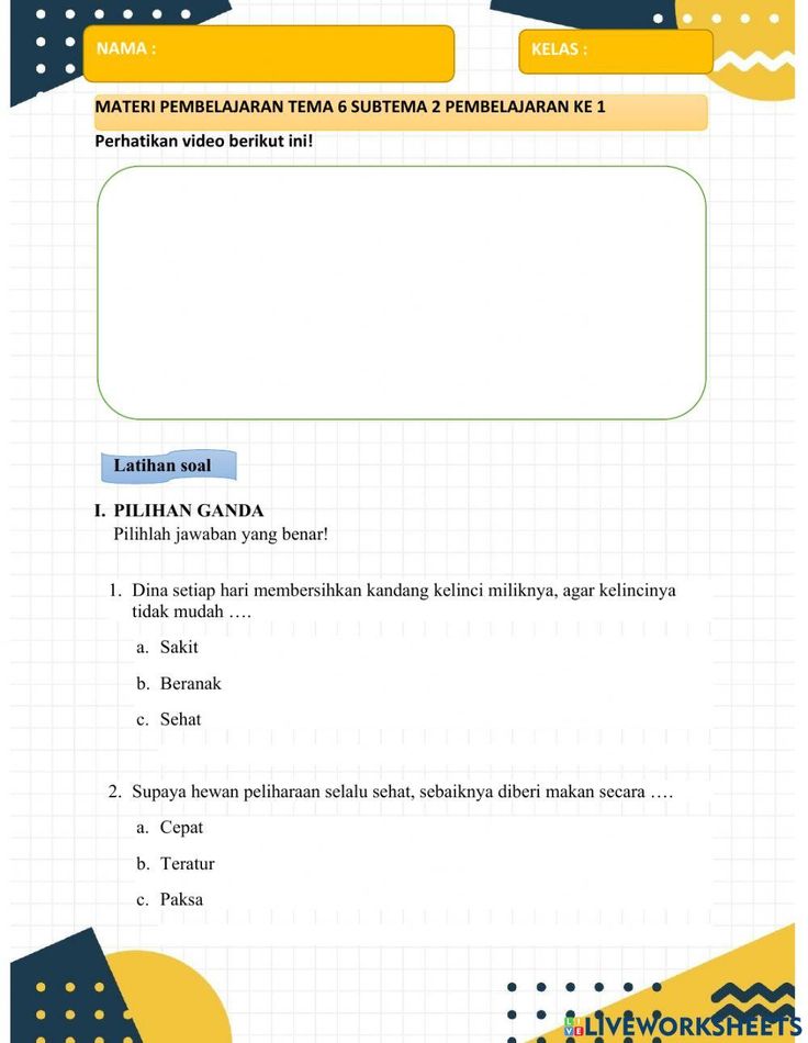 7 Soal Kelas 2 Tema 6 Subtema 1 dan 2 yang Wajib Dikuasai Agar Anak Tak Bingung 7 Soal Kelas 2 Tema 6 Subtema 1 dan 2 yang Wajib Dikuasai Agar Anak Tak Bingung