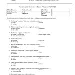 Sebelum Ulangan, Cetak Lembar Soal Bahasa Sunda Kelas 2 SD Kurikulum 2013 Semester 2