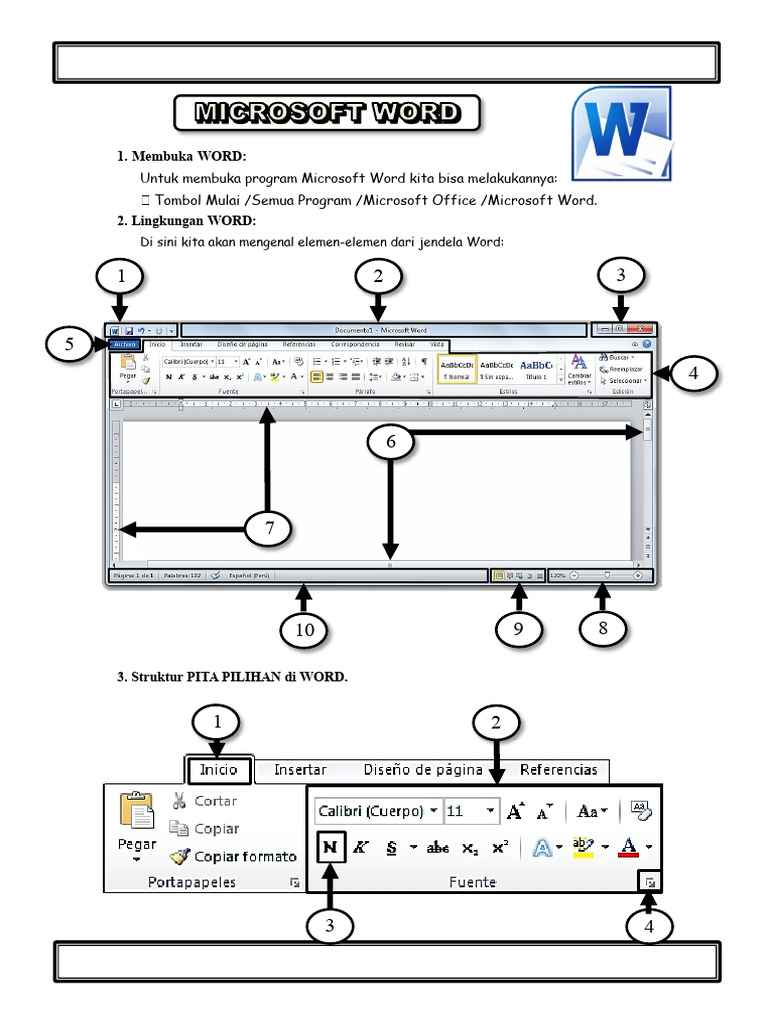 Panduan Lengkap Menggunakan Microsoft Word PDF