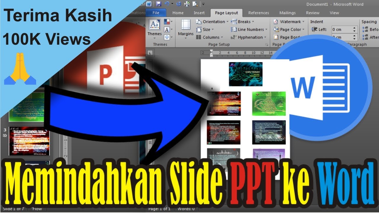 Cara Memindahkan Slide PowerPoint ke Word SimpleNewsVideo - YouTube