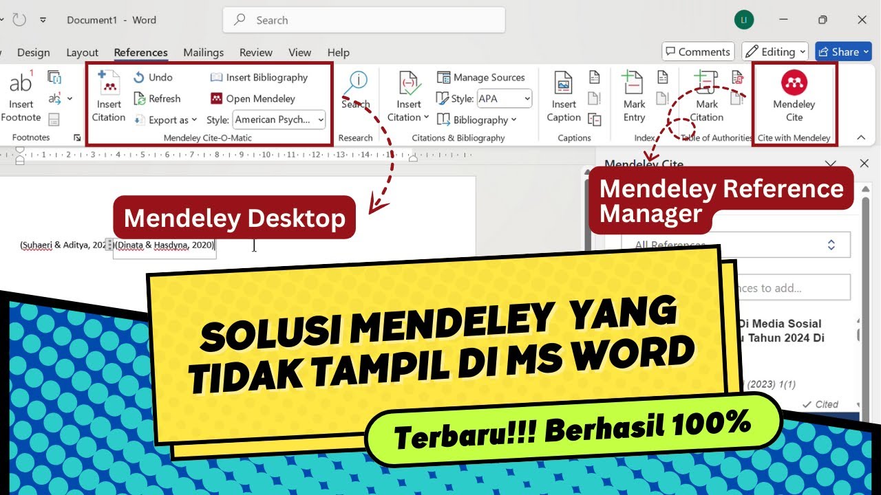 7 Rahasia Terbukti Cara Memunculkan Mendeley di Word Sebelum Semua Tertinggal di 2026