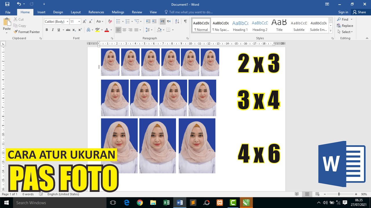 Cara Membuat Ukuran Foto 4×6 di Word dengan 3 Langkah Ternyata Semudah Ini