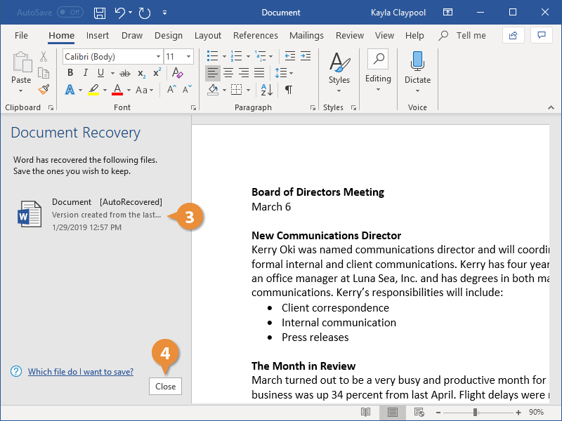 Cara Memunculkan Document Recovery Word yang Hilang Ternyata Semudah Ini, Wajib Tahu Sebelum File Rusak