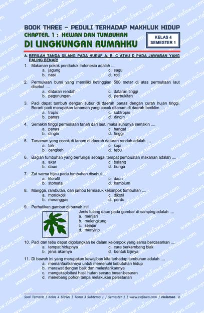 Terbukti! 7 cara download soal tematik kelas 4 tema 3 subtema 3 sebelum ujian dimulai