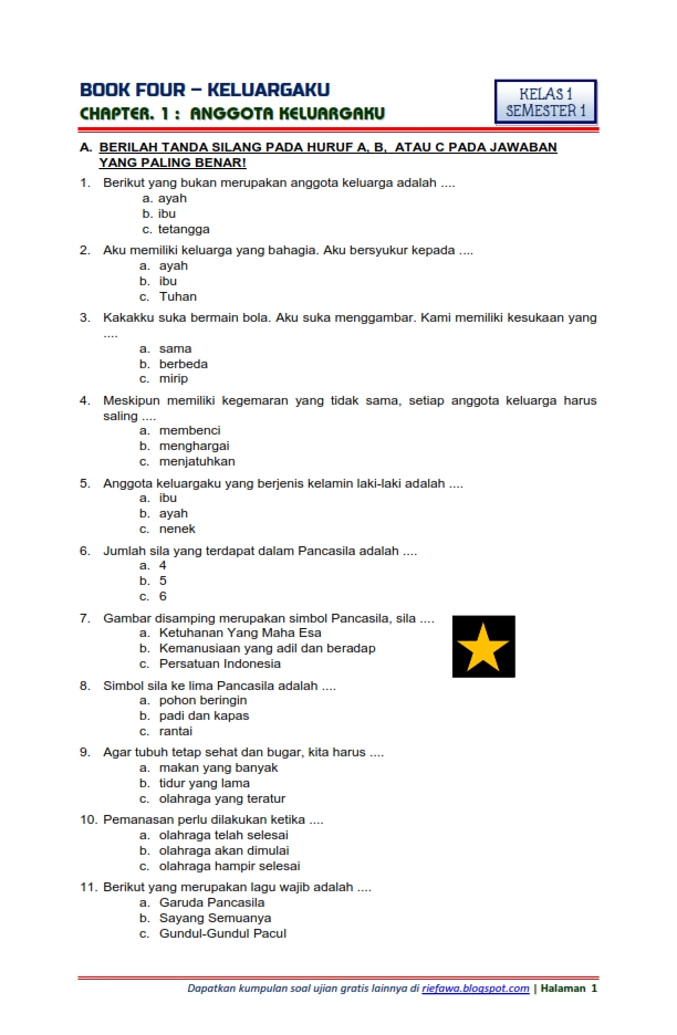 Terbukti! Download Soal Tematik Kelas 4 Tema 4 Gratis, 5 Tips Sukses Hadapi PTS 2026