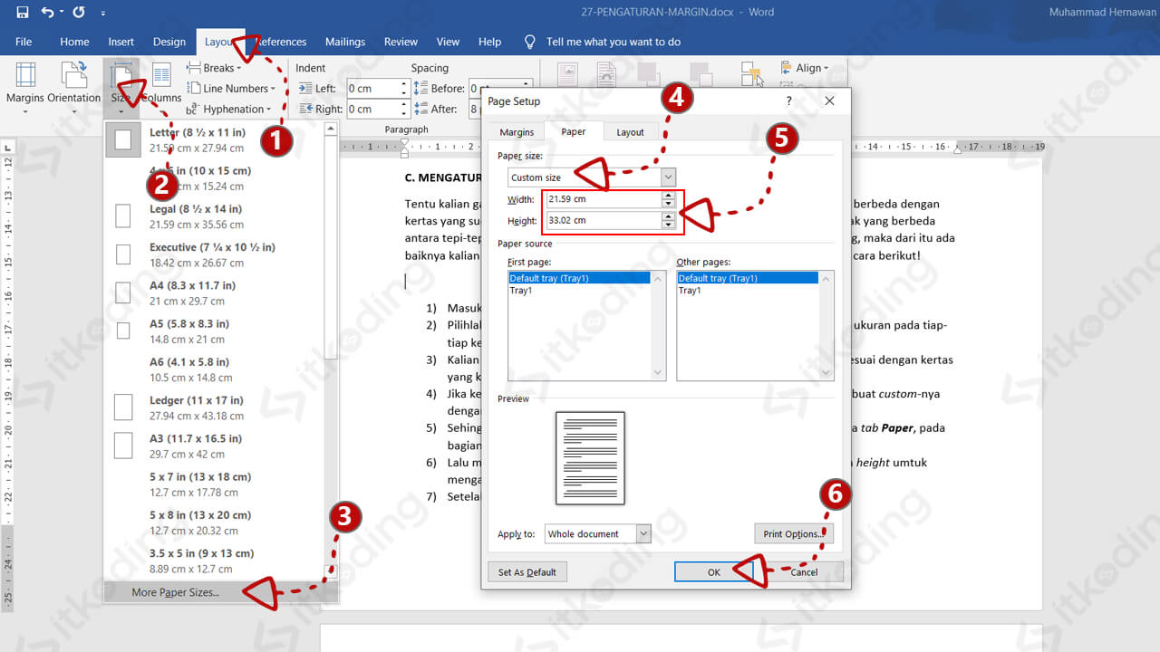 Ternyata Semudah Ini Cara Mengubah Posisi Kertas pada Microsoft Word 201 untuk Satu Halaman Saja