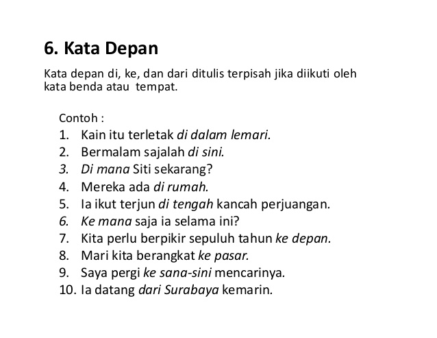 Latihan Seru! Contoh Soal Bahasa Indonesia Kelas 3 Kata Depan Pada Agar Nilai Bagus Latihan Seru! Contoh Soal Bahasa Indonesia Kelas 3 Kata Depan Pada Agar Nilai Bagus